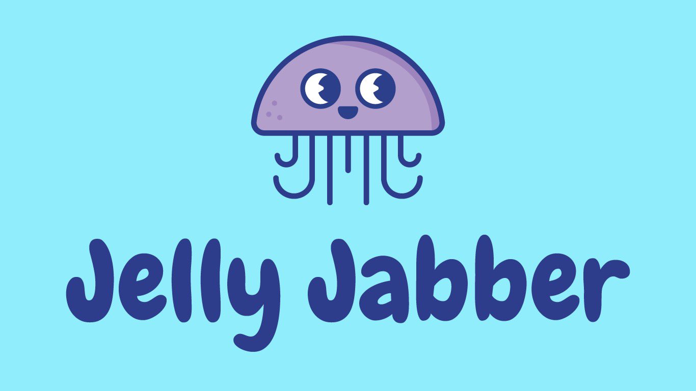 Jelly Jabber project logo with jellyfish