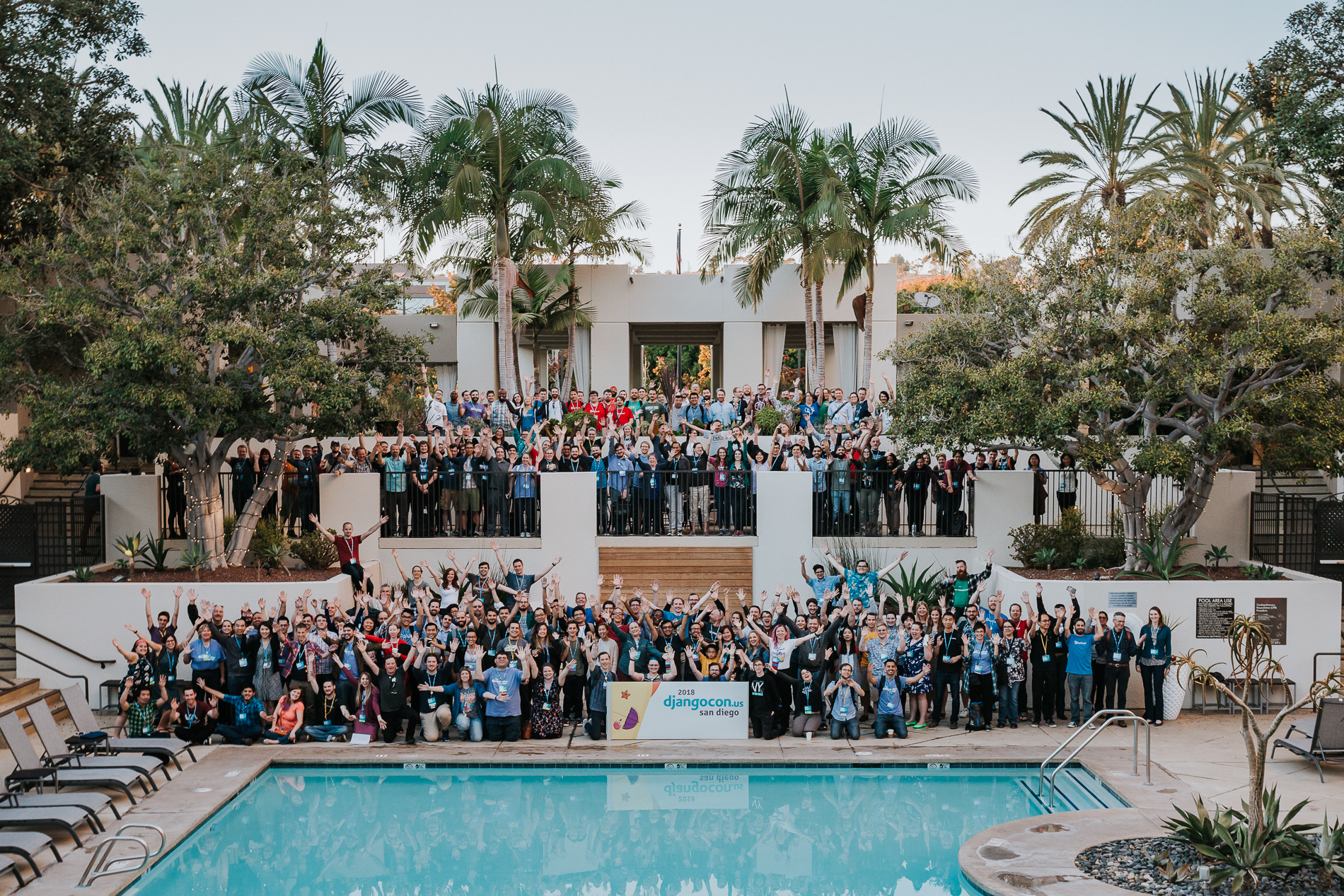 A large group pic of DDCUS 2018 in San Diego